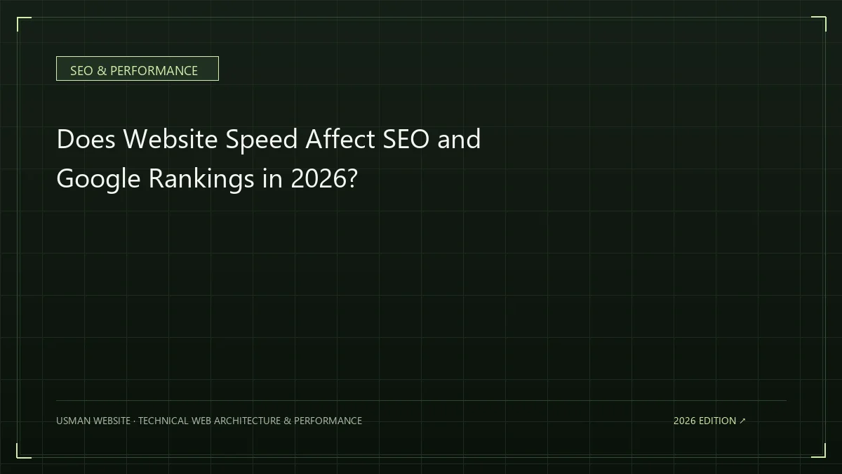 Relationship between website speed, Core Web Vitals and SEO