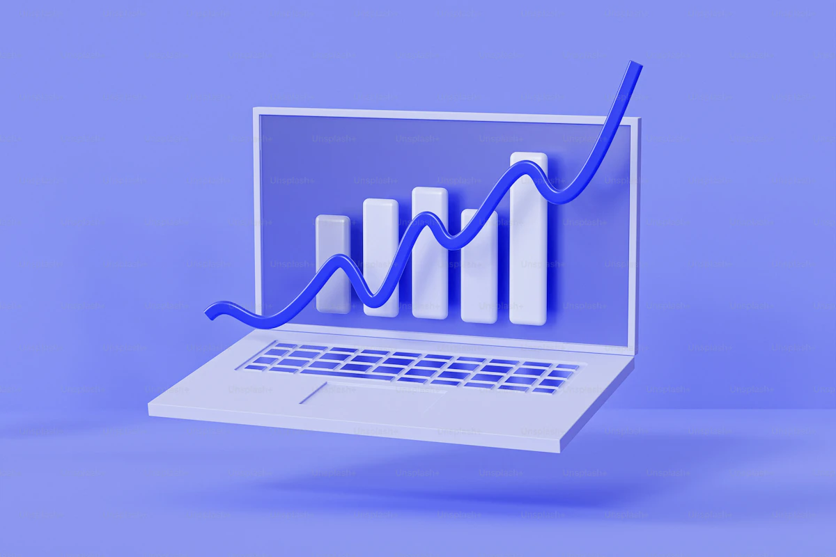 Ecommerce traffic funnel with visitors but low sales