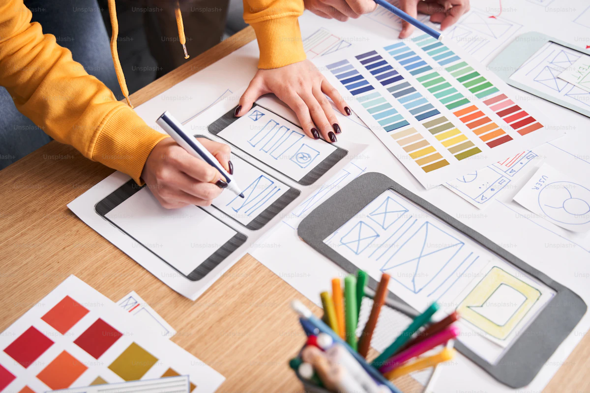 Ecommerce website redesign before and after